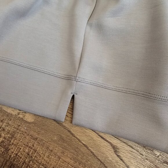 NWOT Fioboc Crew Neck Short Sleeve Tee T-Shirt, L, Light Grey - Picture 6 of 8